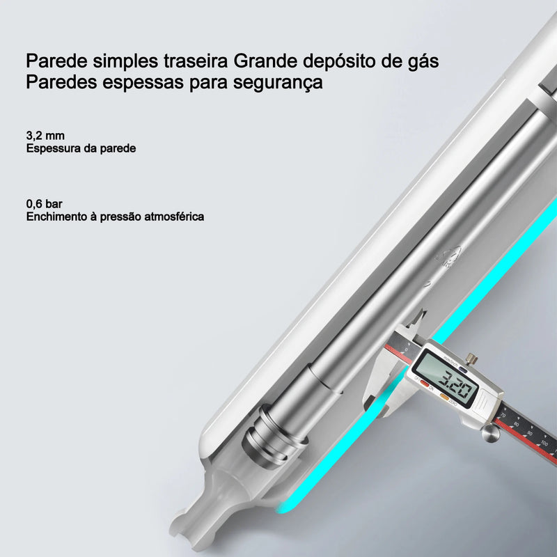 Desentupidor de Sanitário Ar Alta Pressão